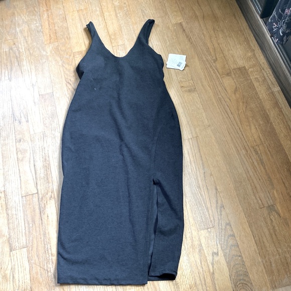 Beyond Yoga | Spacedye Icon Maternity Dress in Nocturnal Navy| FashionPass